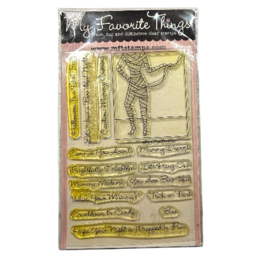 My Favorite Things “Who's That Mommy Stamp Set